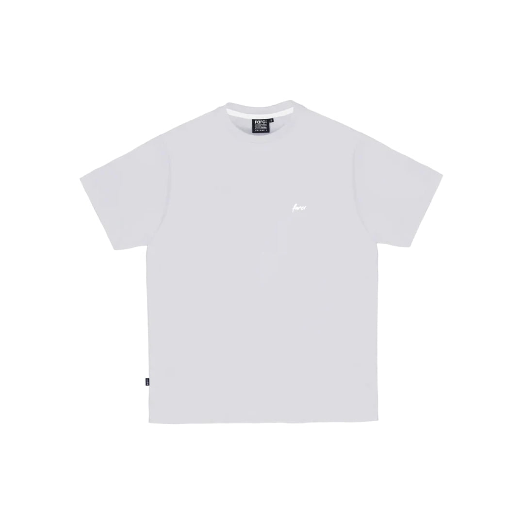 T-shirt Farci Shotgun Grey - White - Insidshop.com