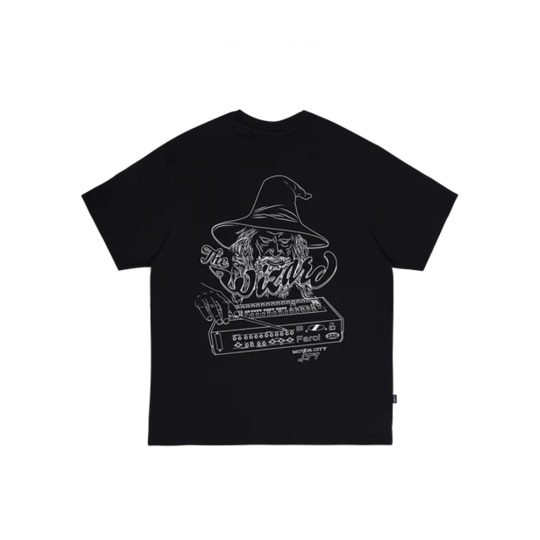 T shirt Farci Wizard Black Shirt Insidshop.com