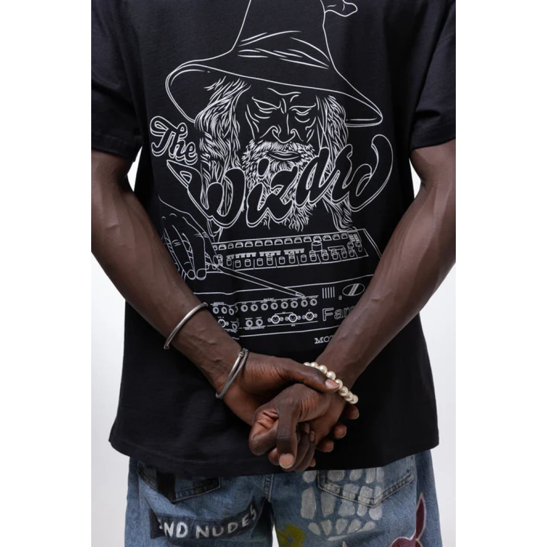 T shirt Farci Wizard Black Shirt Insidshop.com