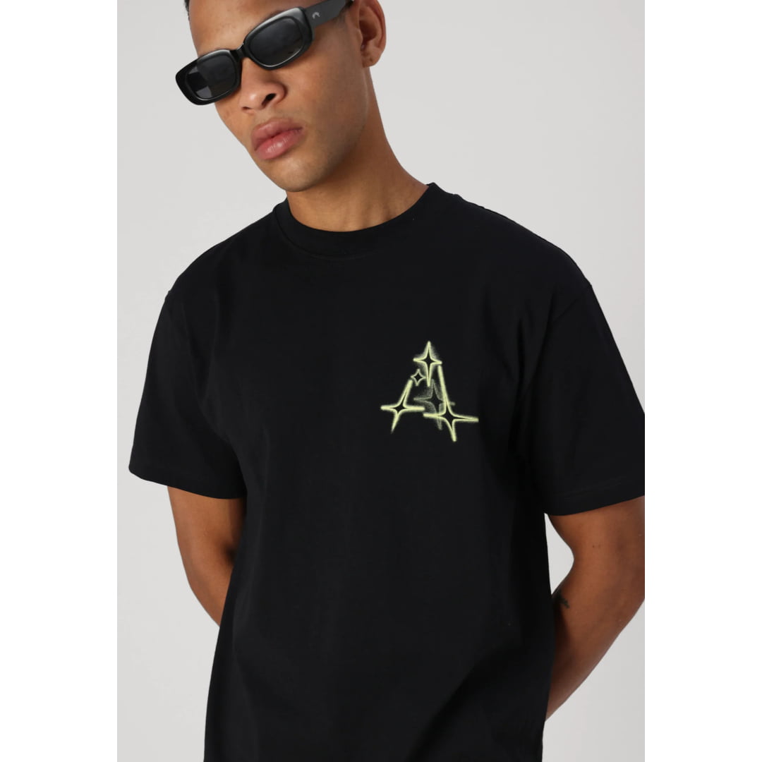 T-shirt HUF Gleam Black - Huf - Insidshop.com
