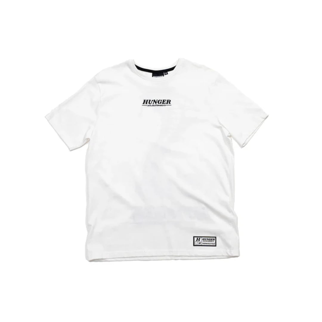 T-shirt HUNGER Cobra White - Hunger Félix Black