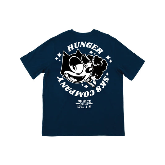 T-shirt HUNGER Felix Navy Blue - Hunger - Insidshop.com