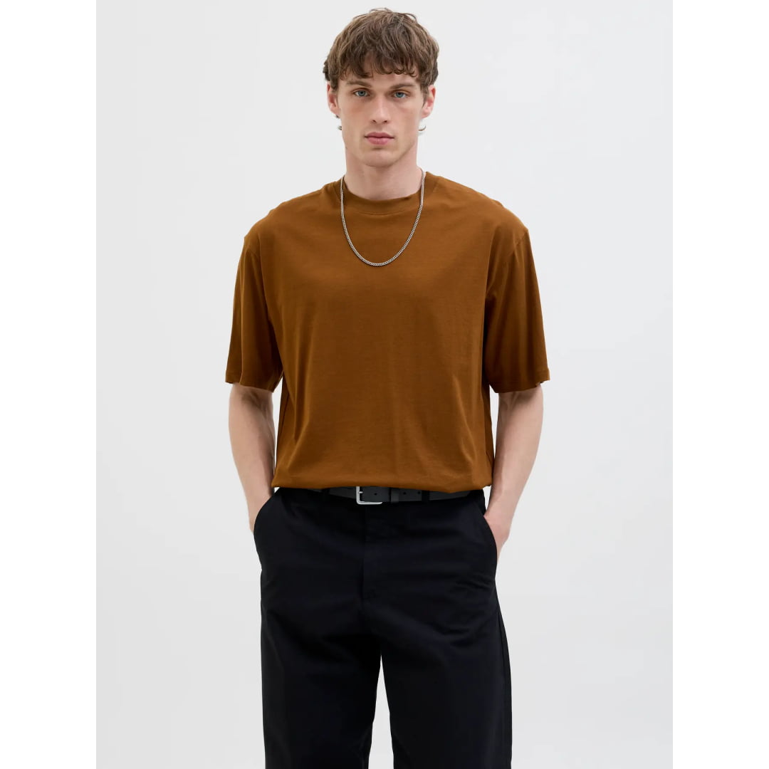 T shirt Jack & Jones JJEBRADLEY O Neck Monks Robe