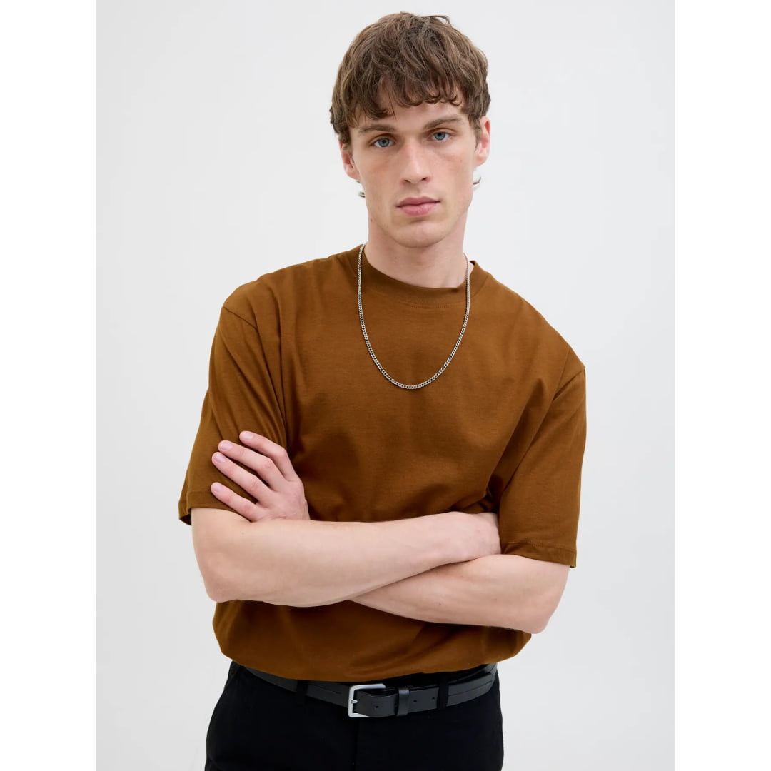 T shirt Jack & Jones JJEBRADLEY O Neck Monks Robe