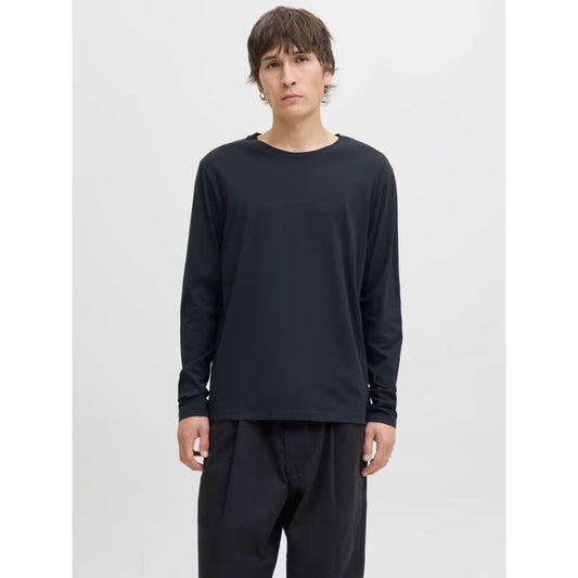 T shirt Jack & Jones JJEOrganic LS Basic Navy Blazer Shirt