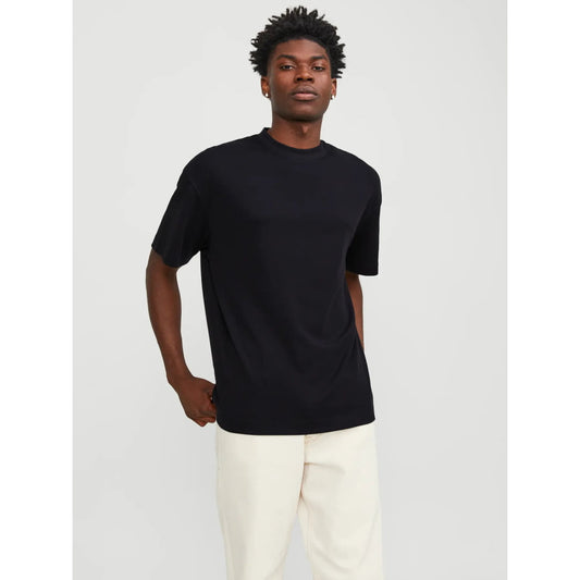 T-shirt Jack & Jones JJEURBAN Edge SS O-Neck Black