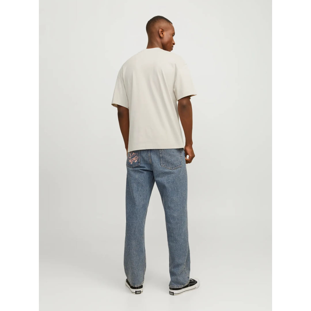 T-shirt Jack & Jones JJEURBAN Edge SS O-Neck Moonbeam