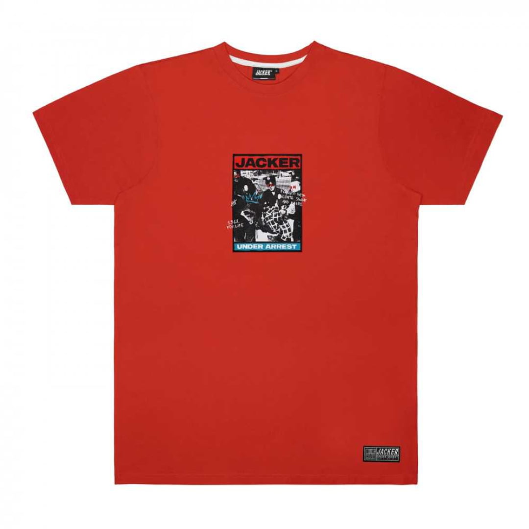 T-shirt Jacker Busted Red - S / Insidshop.com