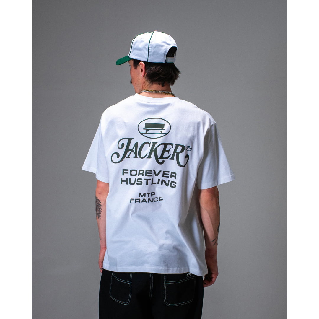 T-shirt Jacker Collective White - Insidshop.com
