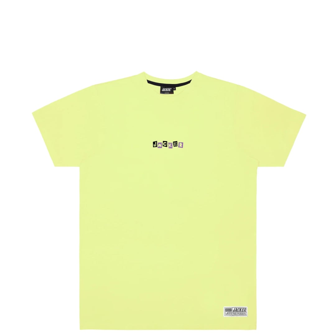 T-shirt Jacker Spiral Game Lemon Green - Insidshop.com