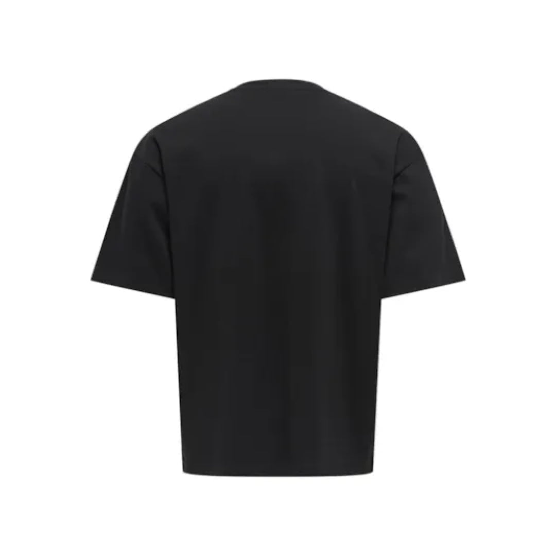 T-shirt Only & Sons Onscaspian Airflex Aut SS Black - Ss