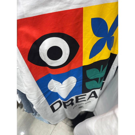 T-shirt Only & Sons Onsfred Giroud Relax Bright White