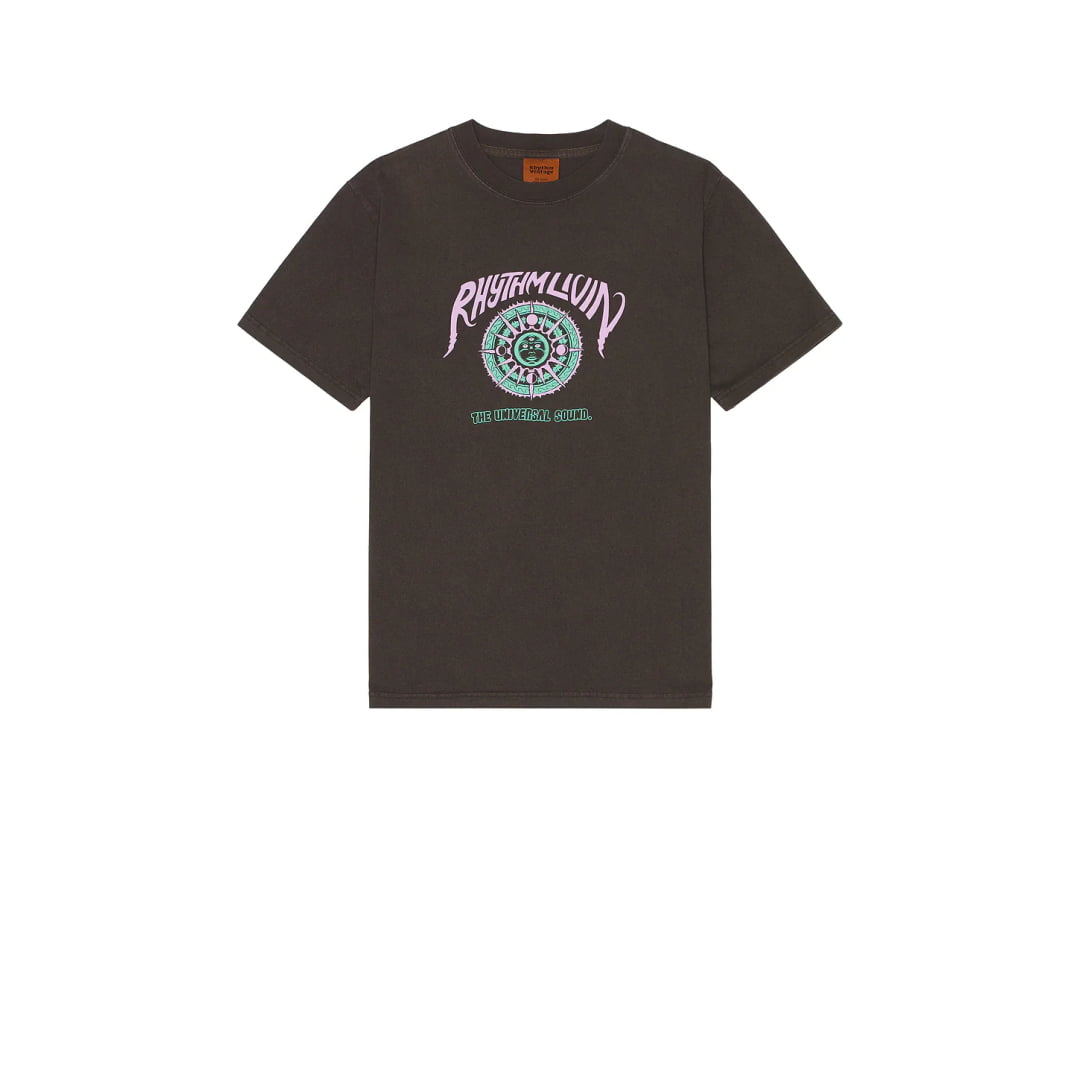 T-shirt Rhythm Universal Sound Vintage Black - Insidshop.com
