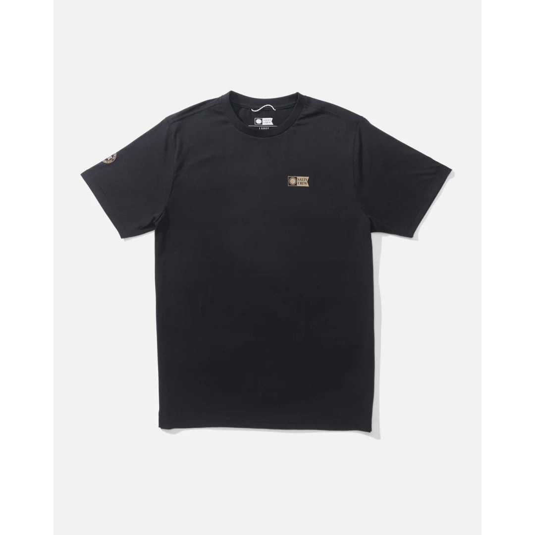 T-shirt Salty Crew Alpha Crossover SS Black - Ss