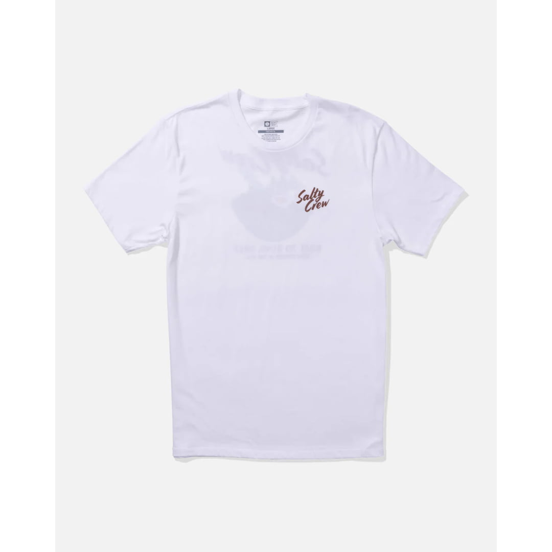 T-shirt Salty Crew Fish Bowl SS White - Ss - Insidshop.com