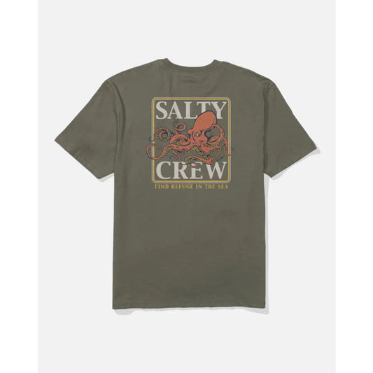 T shirt Salty Crew Ink Slinger Standard S/S Dusty Olive S/s