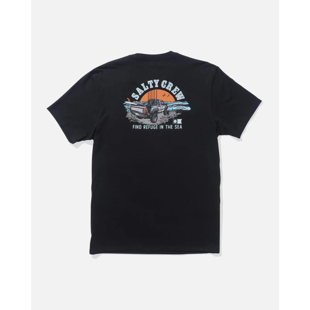 T-shirt Salty Crew Lifted SS Black - Ss - Insidshop.com