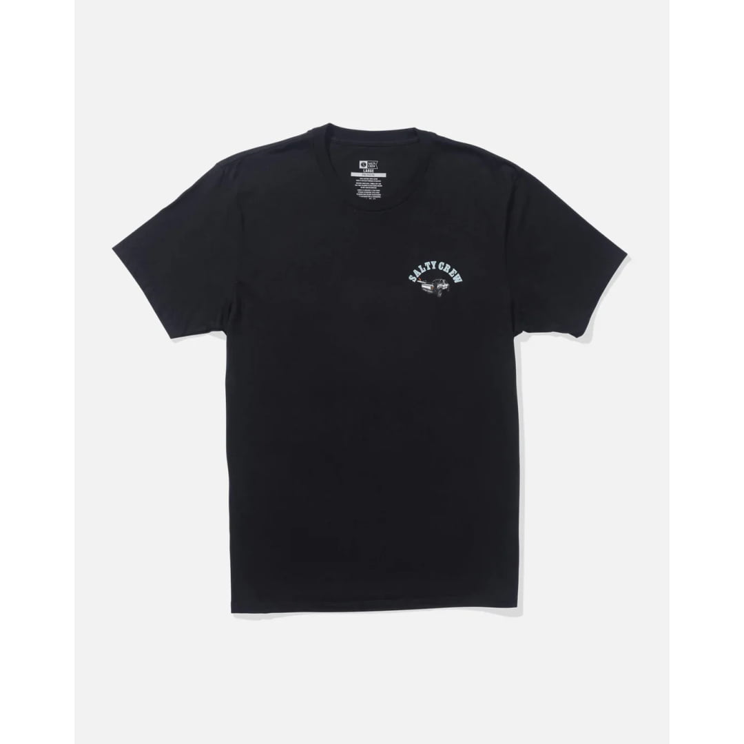T-shirt Salty Crew Lifted SS Black - Ss - Insidshop.com