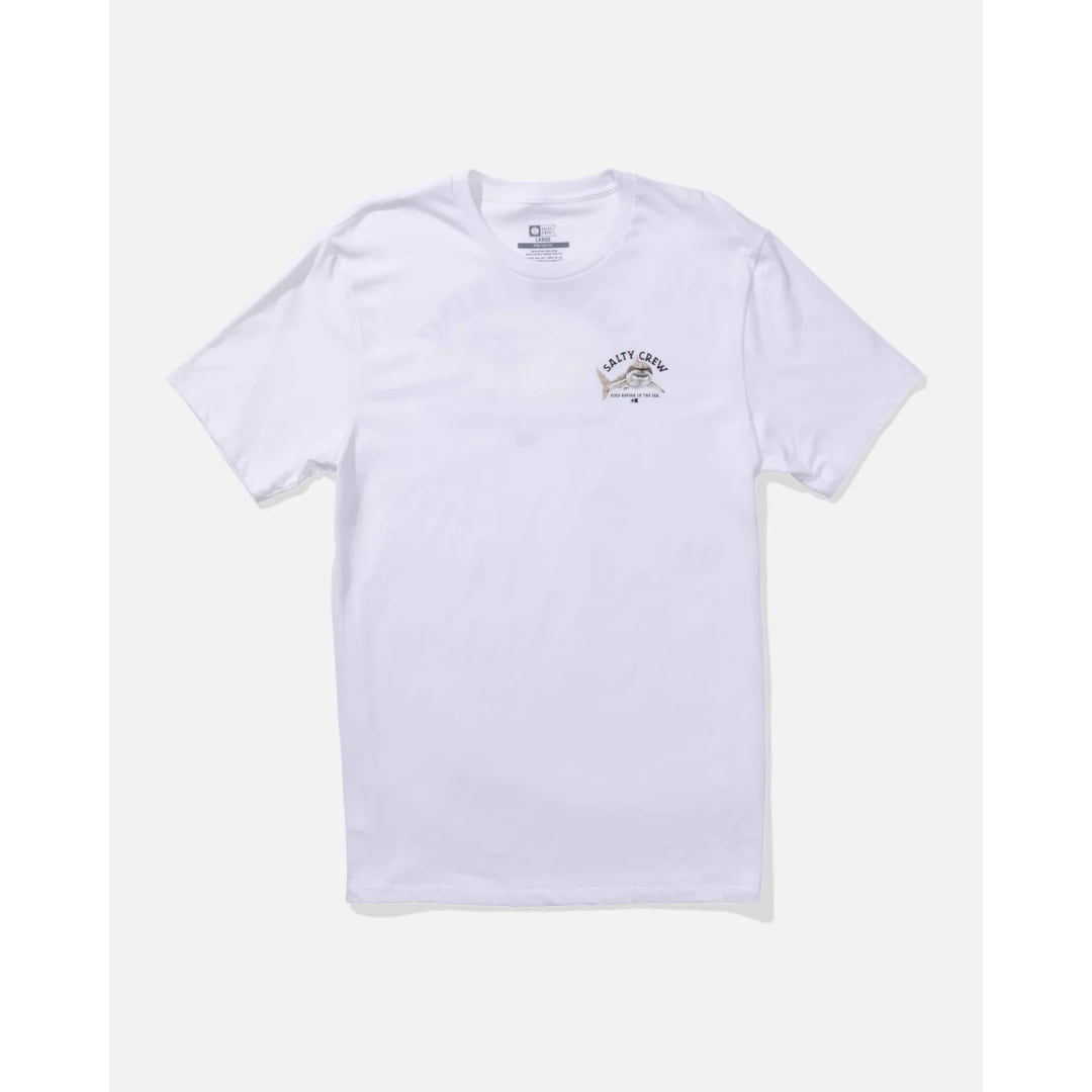 T-shirt Salty Crew Lurking SS White - Ss - Insidshop.com