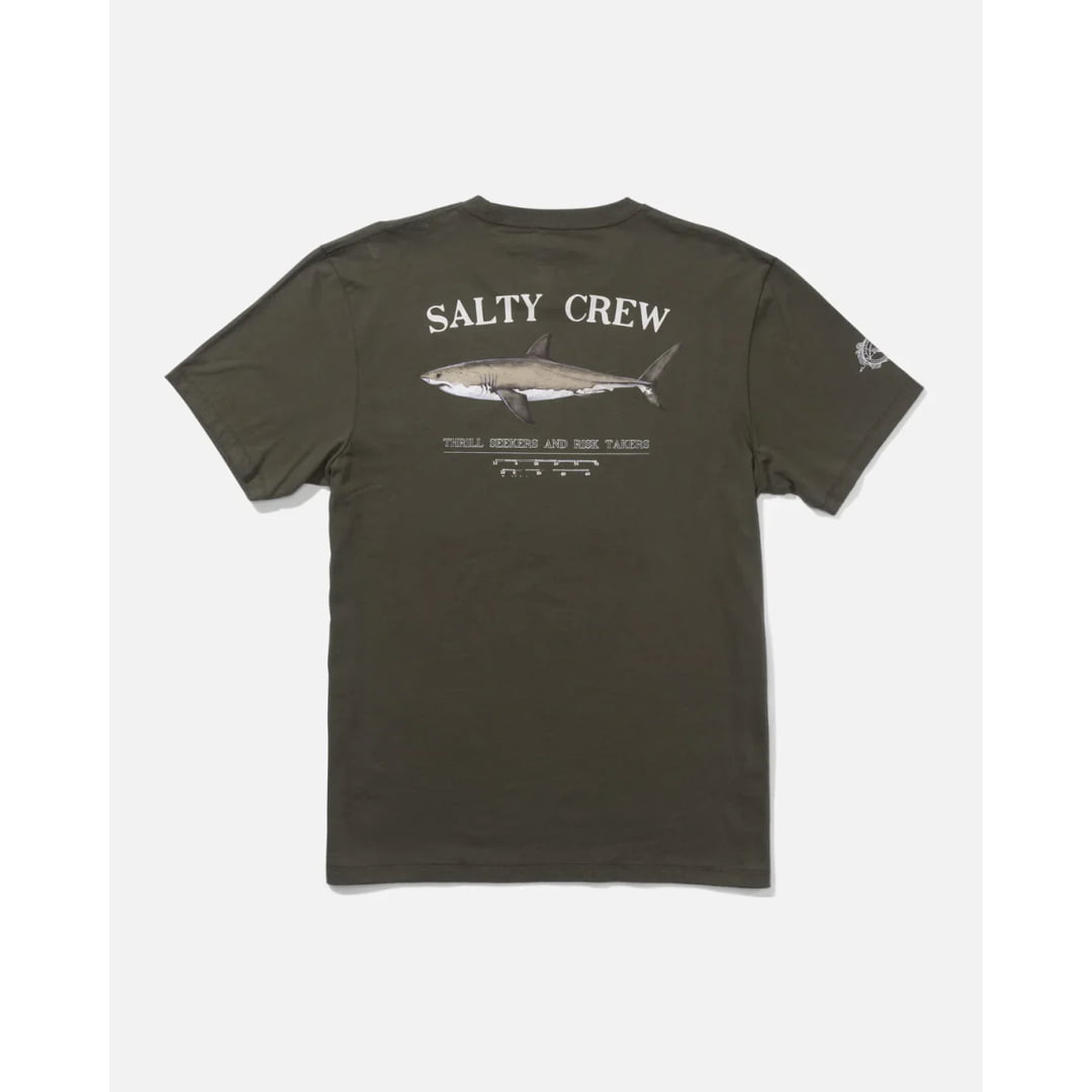 T-shirt Salty Crew S/S Bruce Premium Dusty Olive - S/s