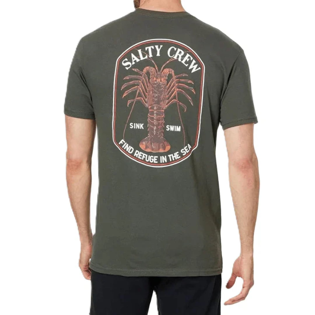 T-shirt Salty Crew Spiny Standard S/S Dusty Olive - S/s