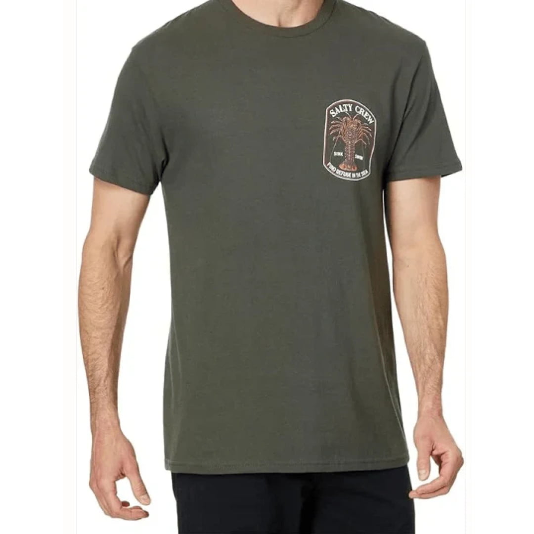 T-shirt Salty Crew Spiny Standard S/S Dusty Olive - S/s