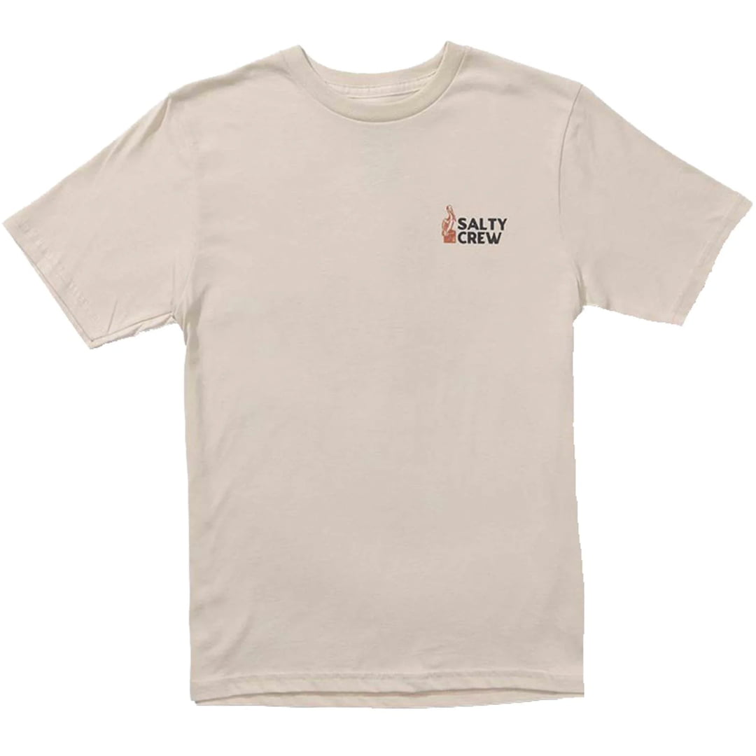 T-shirt Salty Crew Stakeout SS Moonbeam - Ss - Insidshop.com