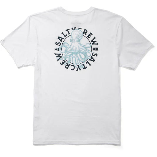 T shirt Salty Crew Tentacles Premium White Shirt