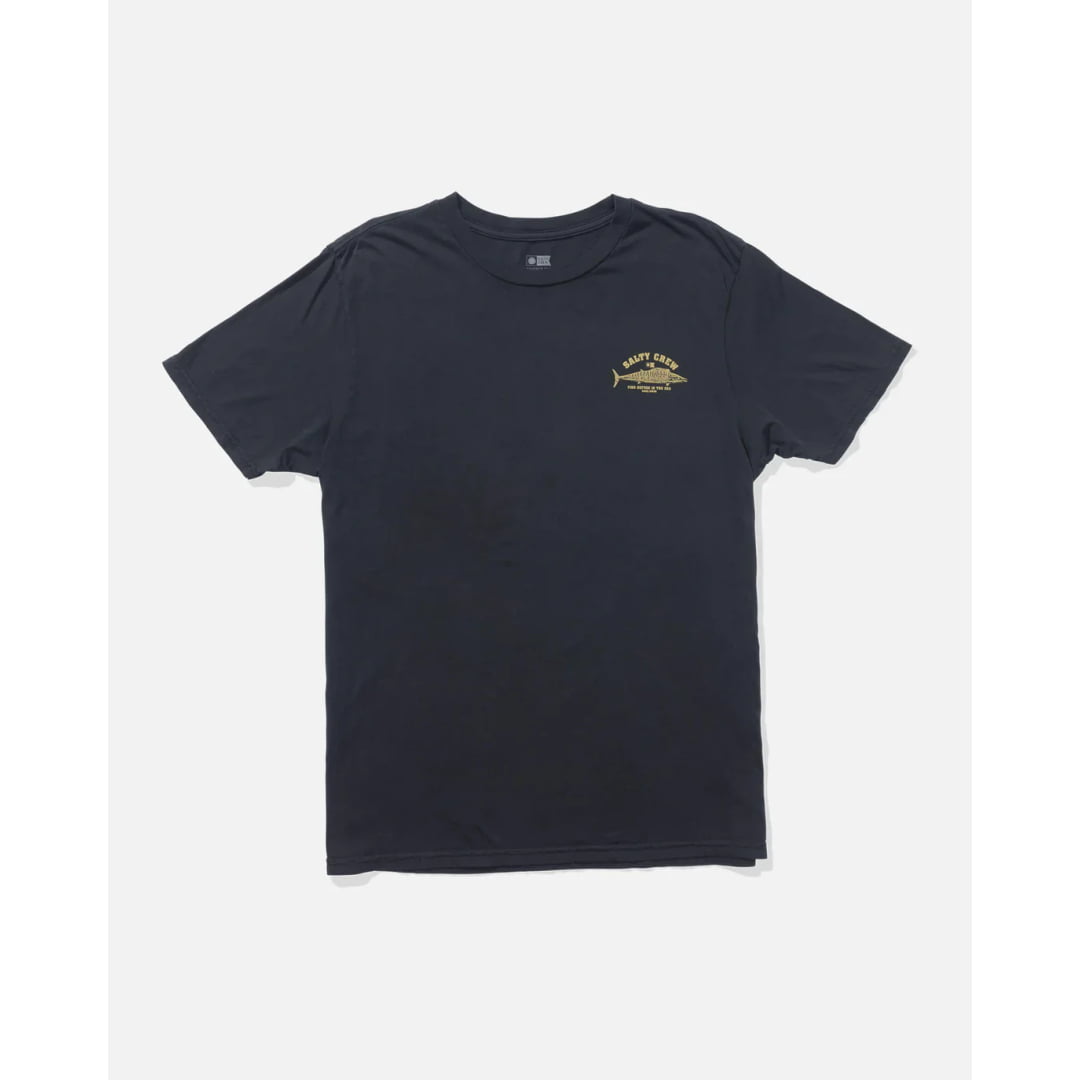 T-shirt Salty Crew Wahoo Stamp Vintage Black - Insidshop.com