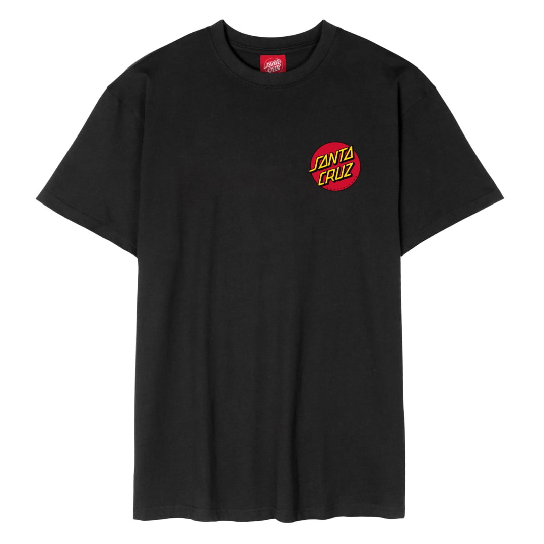 T-shirt Santa Cruz Classic Dot Chest black - Black