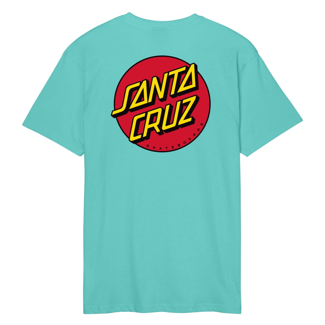 T-shirt Santa Cruz Classic Dot Chest Pool Blue