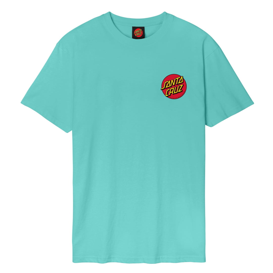T-shirt Santa Cruz Classic Dot Chest Pool Blue