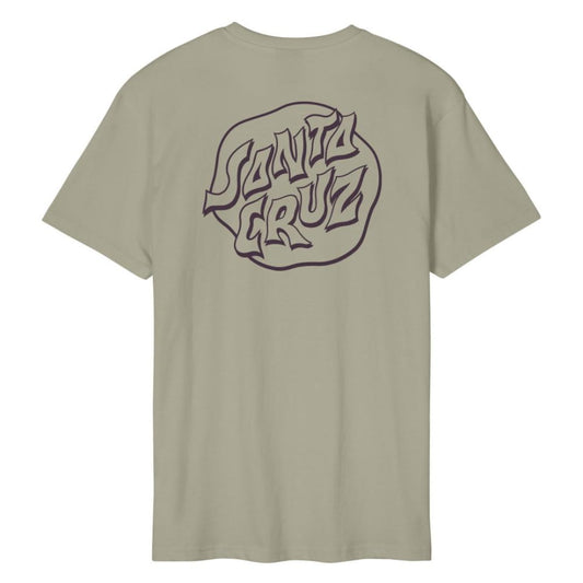 T-shirt Santa Cruz Fever Dream Mono Dot Stone Grey
