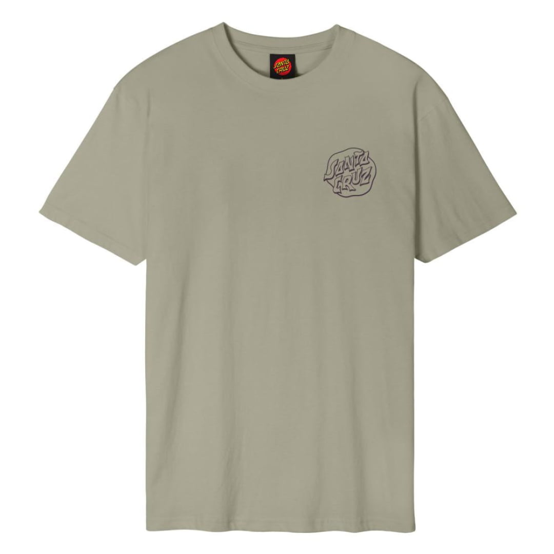 T-shirt Santa Cruz Fever Dream Mono Dot Stone Grey