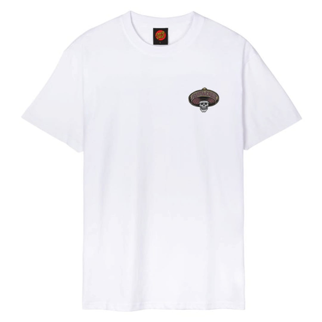 T-shirt Santa Cruz Guzman Dead Diners White - Insidshop.com