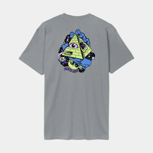 T shirt Santa Cruz Knibbs Invasion Hand Strip Moon Dust