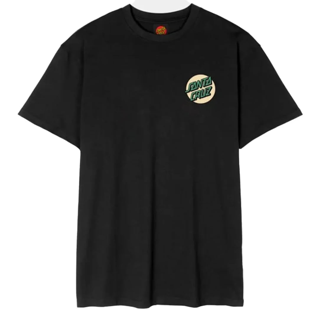 T shirt Santa Cruz Screaming Rose Flash Black