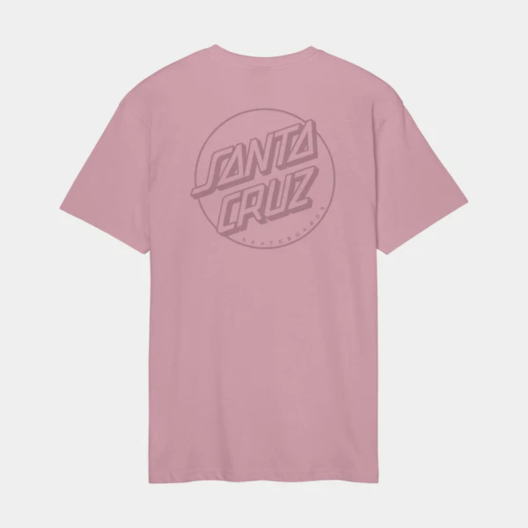 T shirt Santa Cruz Tonal Opus Dot Stripe Universal Pink