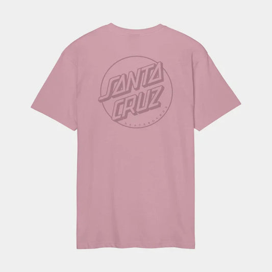 T shirt Santa Cruz Tonal Opus Dot Stripe Universal Pink