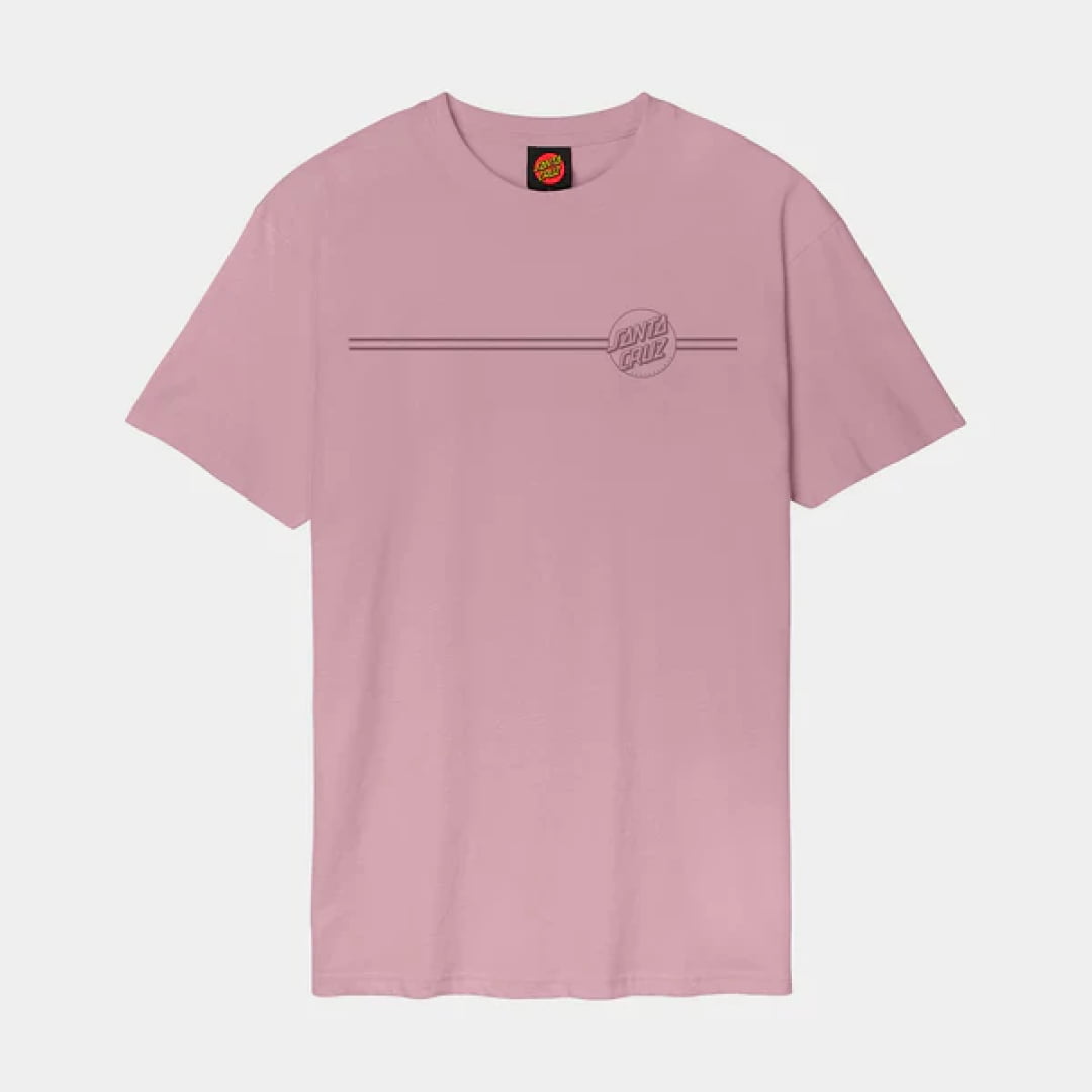 T shirt Santa Cruz Tonal Opus Dot Stripe Universal Pink