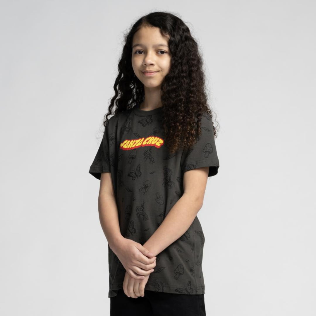 T-shirt Santa Cruz Winkowski Comic Bugs Repeat Black