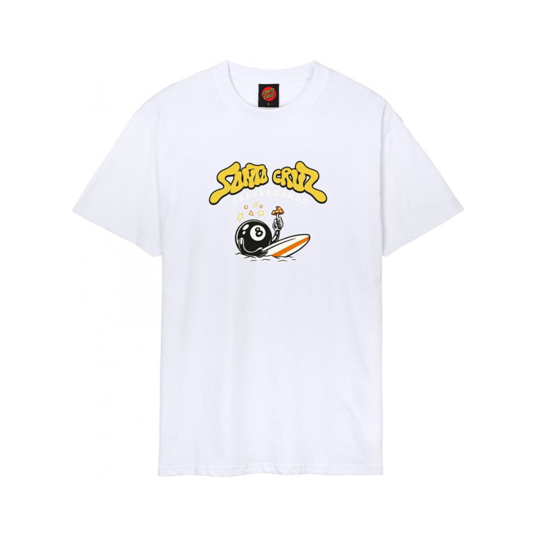 T-shirt Santa Cruz Winkowski Surf Front White
