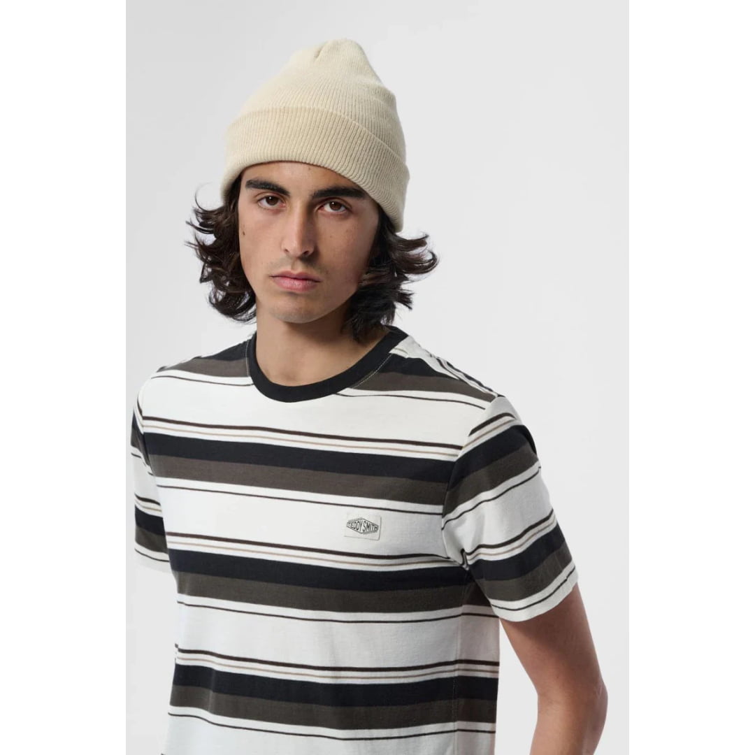 T-shirt Teddy Smith Steffen Middle White - Insidshop.com