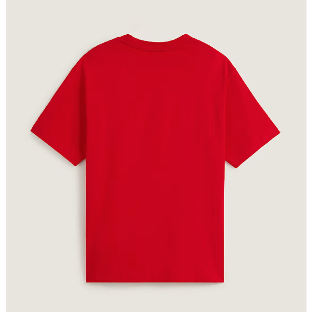 T shirt VANS Left Chest II Loose Racing Red Shirt Vans Ii