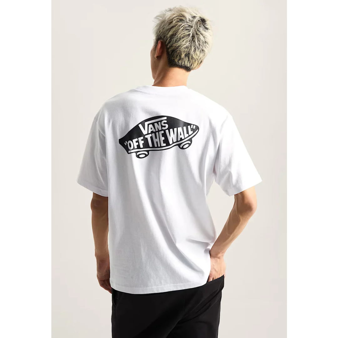 T shirt VANS Style 76 II Loose TE White Black Shirt Vans Ii