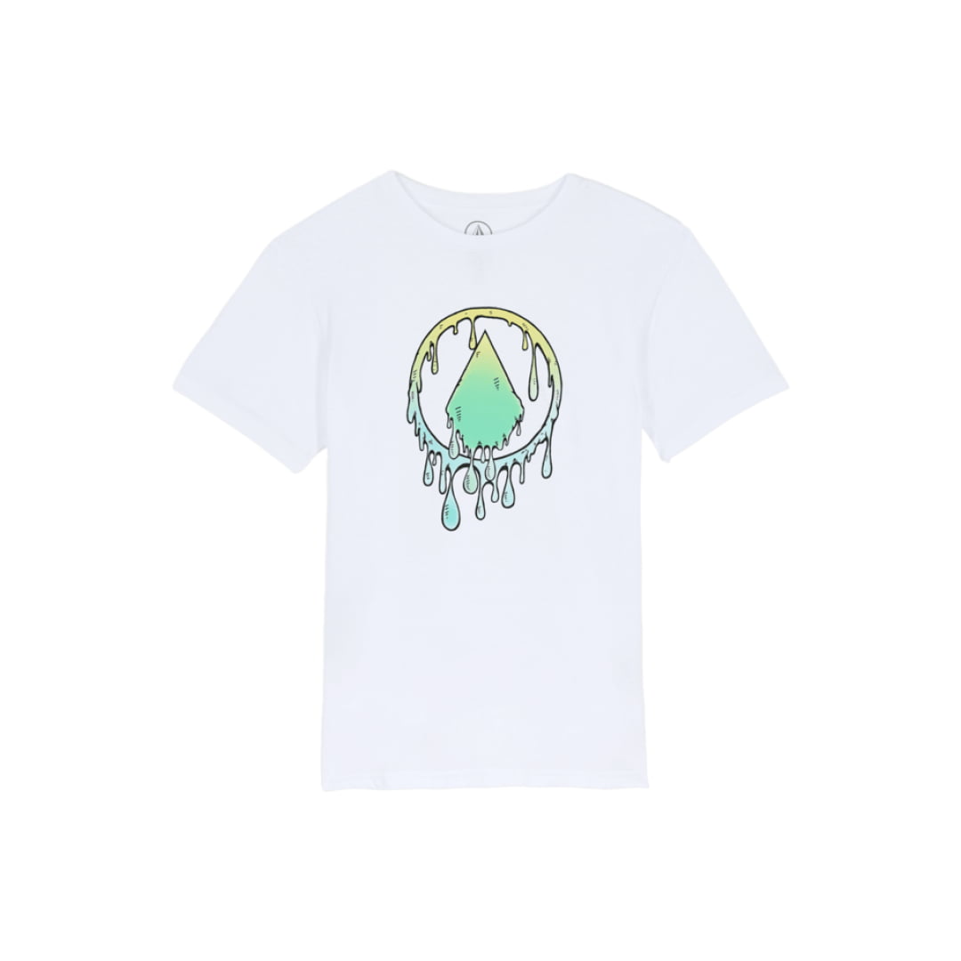 T shirt Volcom Glustone SST White Shirt Sst Insidshop.com