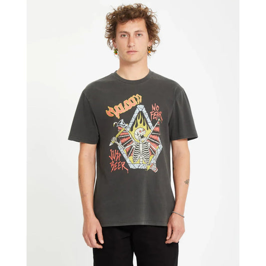 T-shirt Volcom Just Beer Black - Insidshop.com