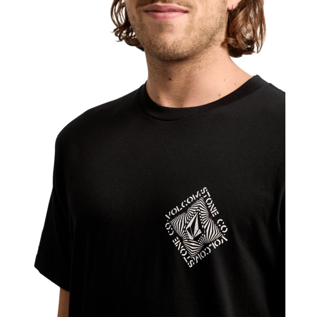 T shirt Volcom Obtical BSC Black Shirt Bsc Insidshop.com