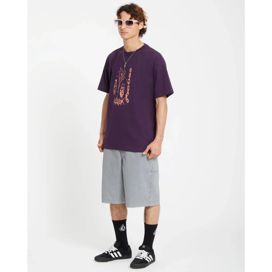 T-shirt Volcom Poetic Dess Grape Royale - Insidshop.com