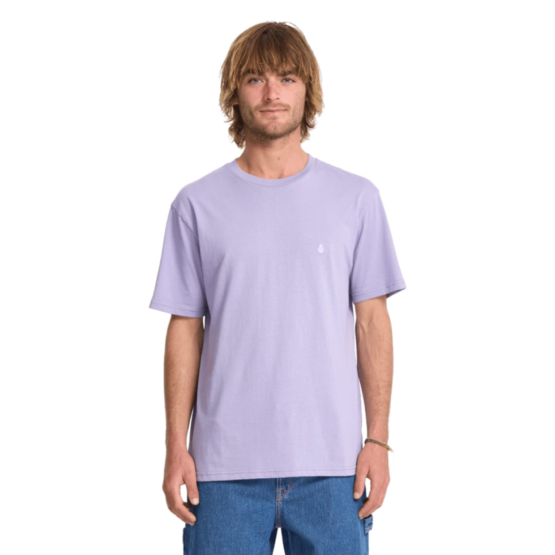 T shirt Volcom Stone Blanks Purple Ash Black Insidshop.com